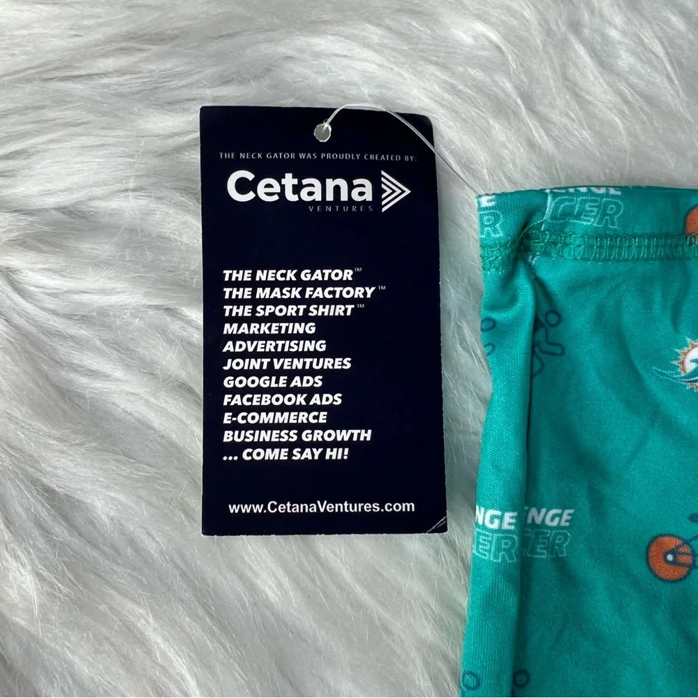 NWT Miami Dolphins‎ Challenge Cancer Neck Gator